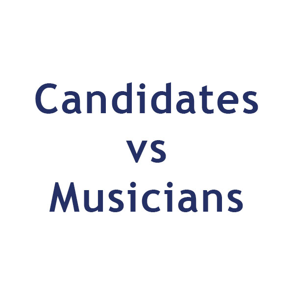 Candidates vs Musicians