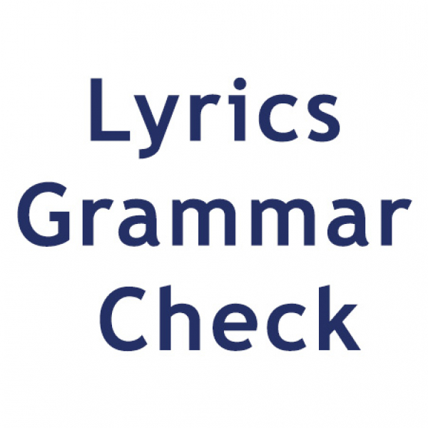 Grammar In Lyrics