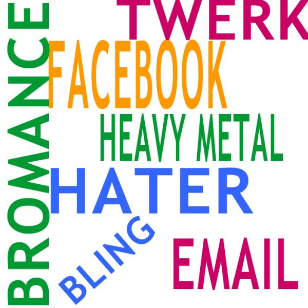 Facebook, Bromance and Email - The First Songs To Use New Words