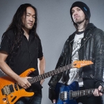 Sam Totman and Herman Li of DragonForce